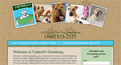Desktop Screenshot of cantrellsgrooming.com